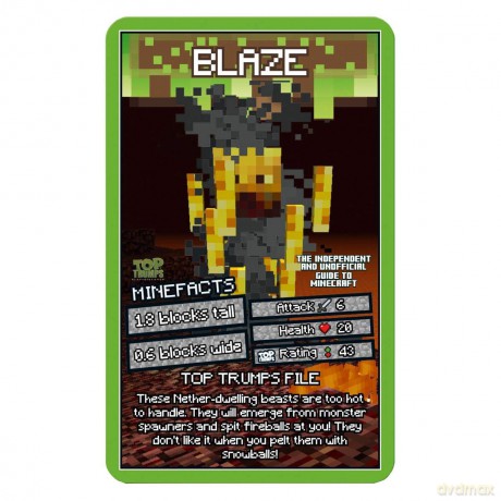 Winning Moves Top Trumps Specials: The Independent and Unofficial Guide To Minecraft Card Game (WM01279-EN1-6)