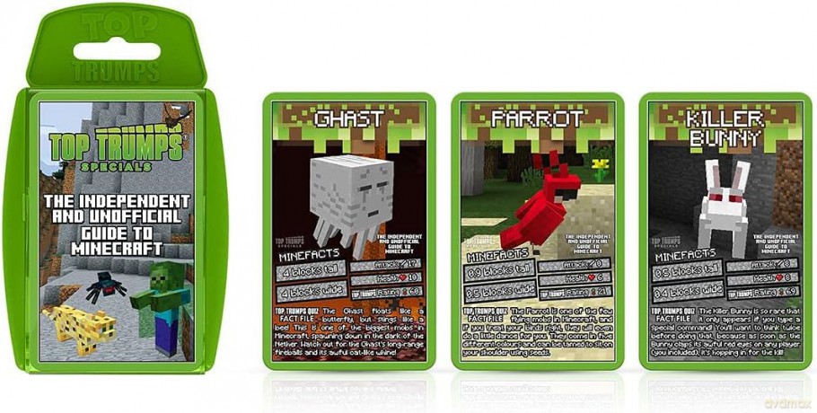 Winning Moves Top Trumps Specials: The Independent and Unofficial Guide To Minecraft Card Game (WM01279-EN1-6)