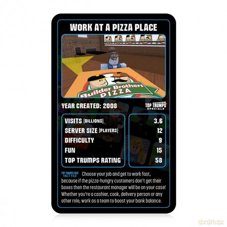 Winning Moves Top Trumps Specials: The Independent and Unofficial Guide to Roblox Card Game (WM03145-EN1-6)