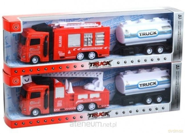 Auto strażackie z przyczepą 36 cm