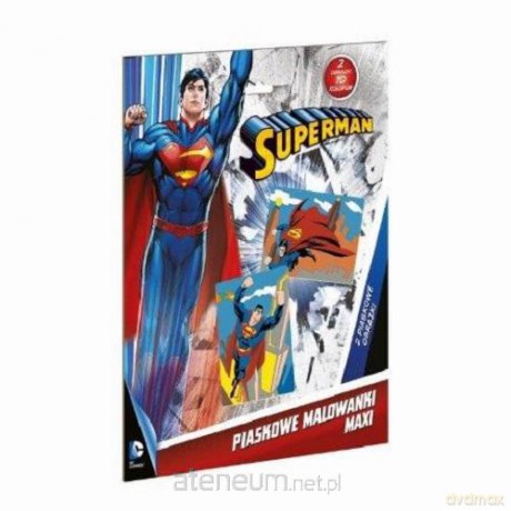 Piaskowe malowanki MAXI Superman ALEX