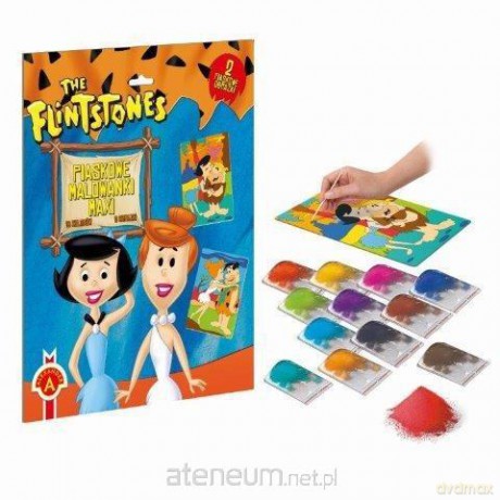 Piaskowe malowanki MAXI The Flintstones ALEX