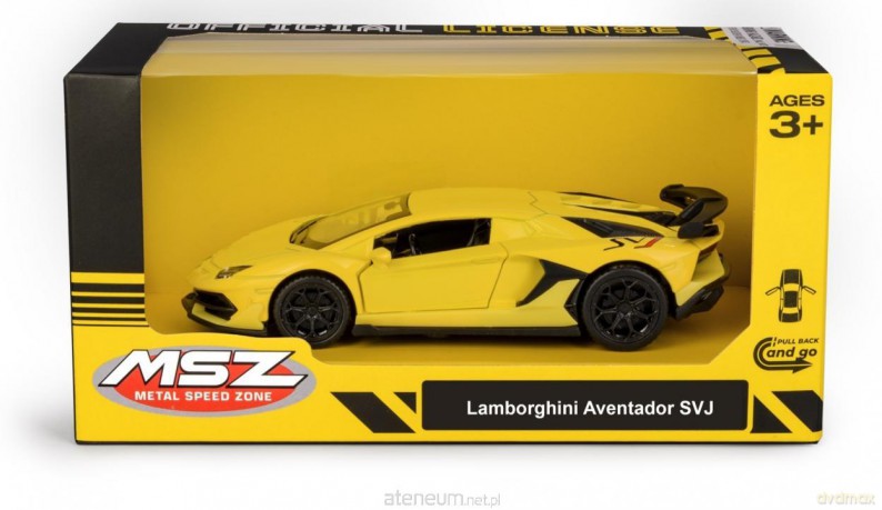 Lamborghini Aventador SVJ Yellow