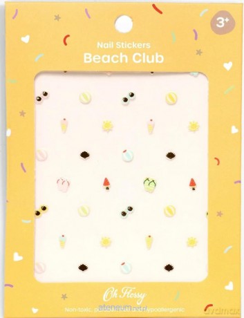 Naklejki na paznokcie dla dzieci Beach Club