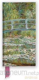 Notatnik linia Most nad stawem Claude Monet