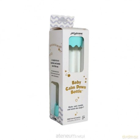 Sensoryczna butelka dla niemowląt - soft mint