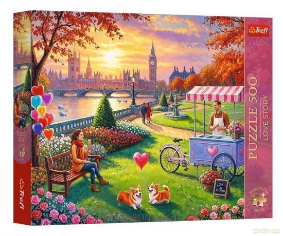 TREL 500 el. Love Story: Romantyczny Londyn [PUZZLE]