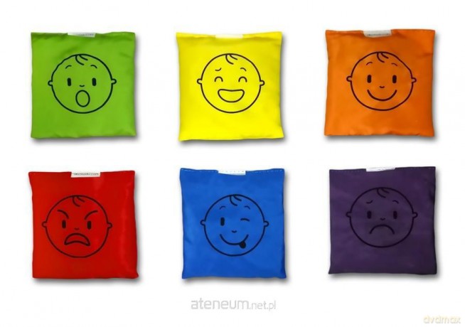 Woreczki gimnastyczne zestaw emocje