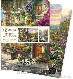Zestaw 3 notatników A5 Thomas Kinkade