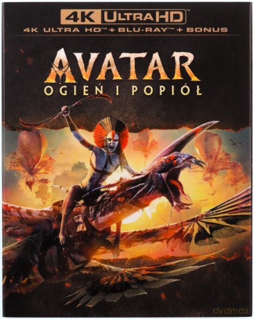 Avatar: Ogień i popiół [Blu-Ray 4K]+[2xBlu-Ray]