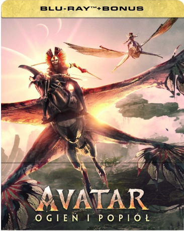 Avatar: Ogień i popiół (steelbook) [2xBlu-Ray]
