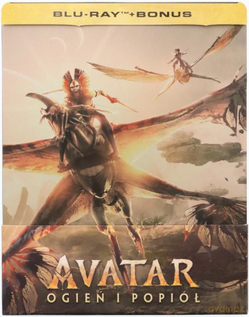 Avatar: Ogień i popiół (steelbook) [2xBlu-Ray]