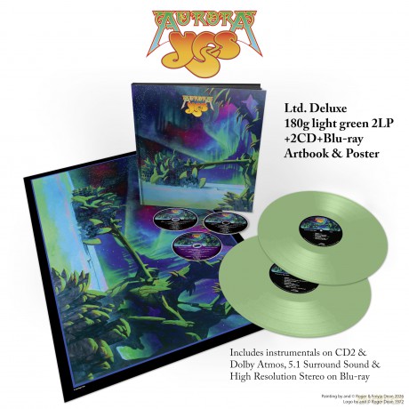 Yes: Aurora [2xWinyl]+[2CD]+[Blu-Ray]