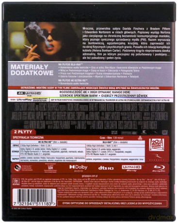 Podziemny Krąg [Blu-Ray 4K]+[Blu-Ray]