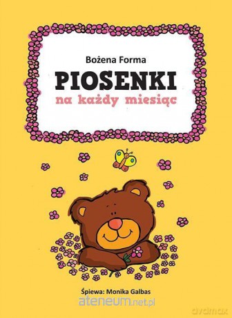 Piosenki na każdy miesiąc płyta CD z książeczką [KSIĄŻKA]+[CD]