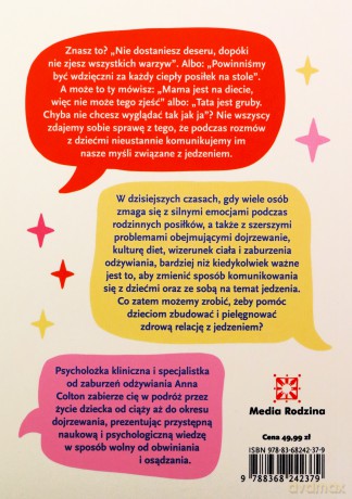 Jak rozmawiać z dziećmi o jedzeniu - Anna Colton [KSIĄŻKA]
