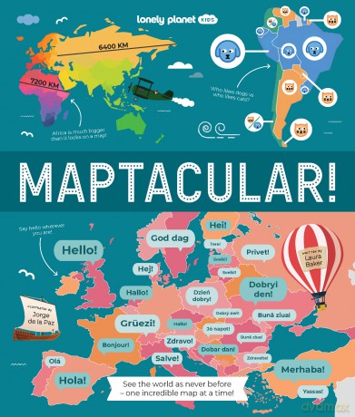 Maptacular! Lonely Planet Kids - Laura Baker [KSIĄŻKA]