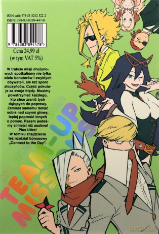 My Hero Academia Team Up missions (Tom 8) - Yoko Akiyama, Kohei Horikoshi [KOMIKS]