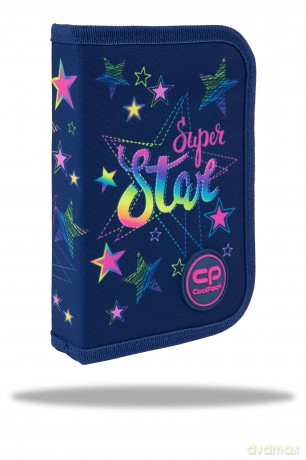 Piórnik jednoklapkowy bez wyposażenia Coolpack Clipper Stars