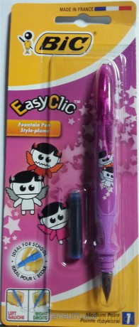 Pióro Easy Clic Geko blister BIC