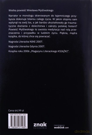 Traktat o łuskaniu fasoli - Wiesław Myśliwski [KSIĄŻKA]