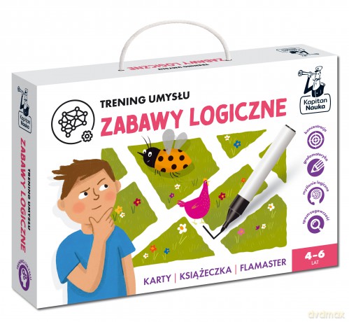 Trening umysłu. Zabawy logiczne - Monika Sobkowiak [KSIĄŻKA]