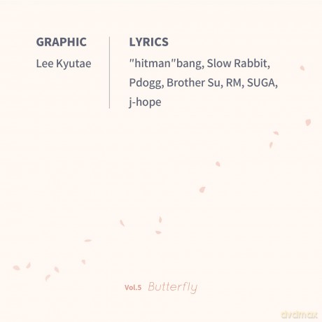 BTS: Butterfly (Graphic Lyrics Vol. 5) [KSIĄŻKA]