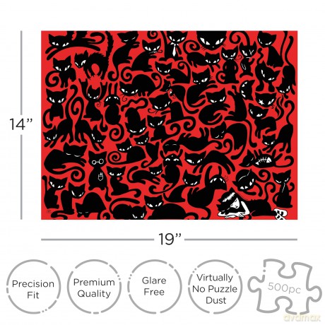 Emily The Strange: Emily The Strange 500 Piece Jigsaw Puzzle [PUZZLE]