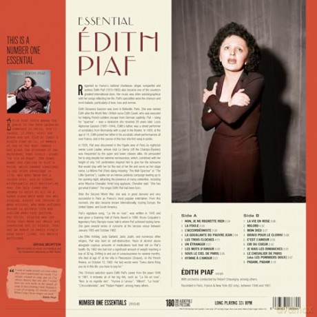 Edith Piaf: Essential (Limited) [Winyl]