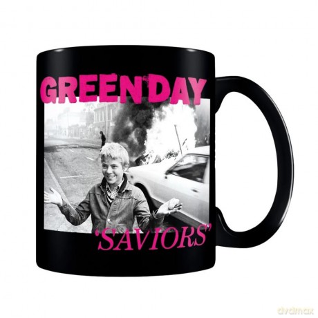 Green Day: Green Day (Saviors) Black Pod Mug