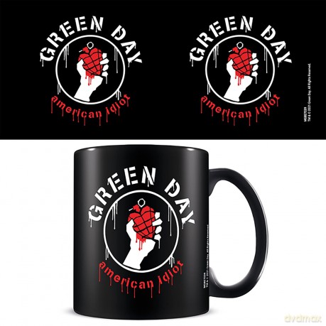 Green Day: Green Day American Idiot Black Mug