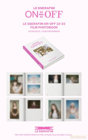 Le Sserafim: Le Sserafim On - Off 22 - 23 Film Photobook [KSIĄŻKA]