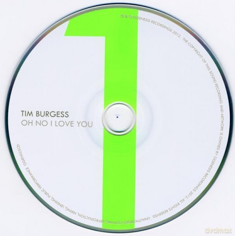 Tim Burgess: Oh No I Love You [CD]