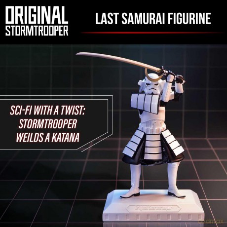 Stormtrooper: Original Stormtrooper The Last Samurai Figure 19.3Cm