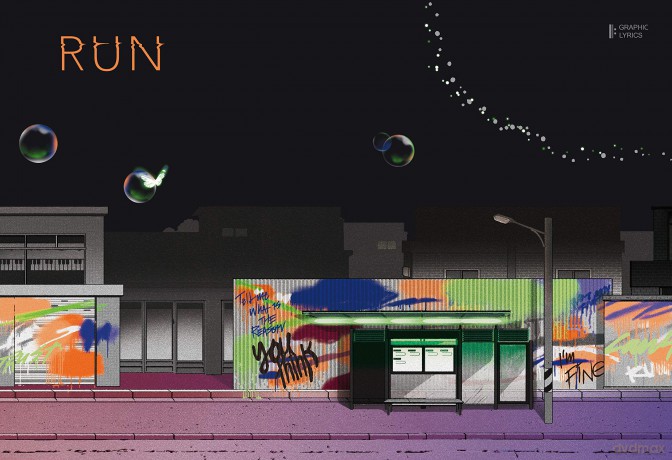 BTS: Run (Graphic Lyrics Vol. 4) [KSIĄŻKA]