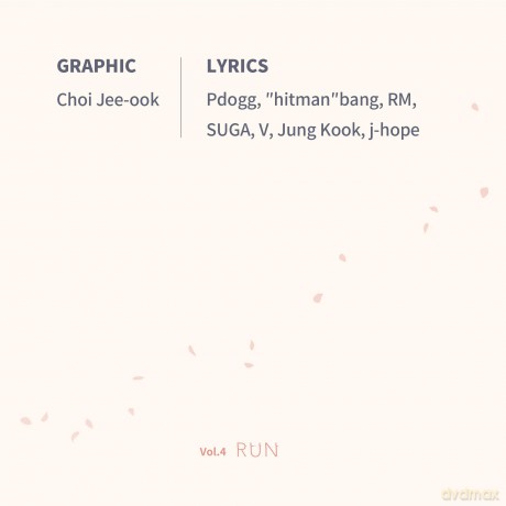 BTS: Run (Graphic Lyrics Vol. 4) [KSIĄŻKA]