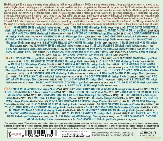 Mississippi Sheiks: Sittin On Top Of The World - The Collection 1930-35 [CD]