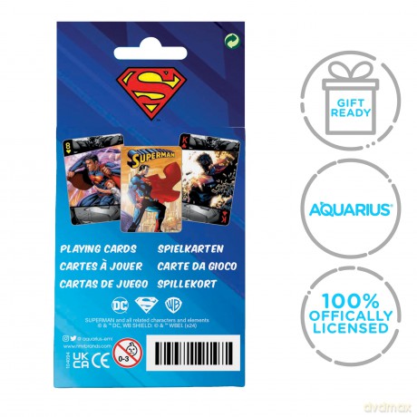 Superman: Superman Playing Cards In A Tin [KARTY]