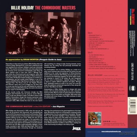 Billie Holiday: The Commodore Masters (Red) [Winyl]