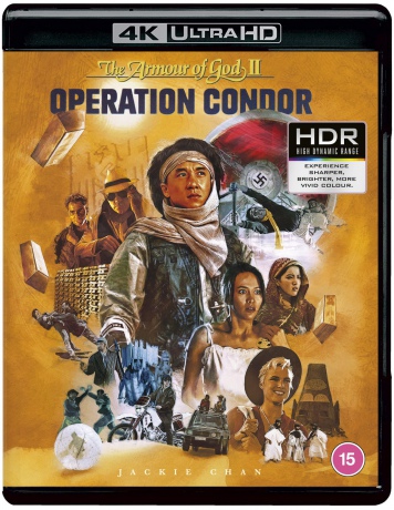 Armour Of God 2: Operation Condor (Zbroja Boga 2) [Blu-Ray 4K]+[Blu-Ray]