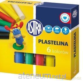 Plastelina 6 kolorów ASTRA