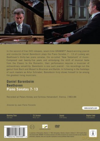 Barenboim Daniel: Beethoven: Piano Sonatas 7-13 [DVD]