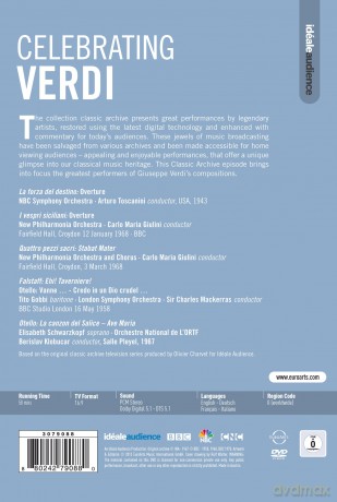 Verdi Giuseppe: Celebrating Verdi - Verdis Legendary Interpreters [DVD]