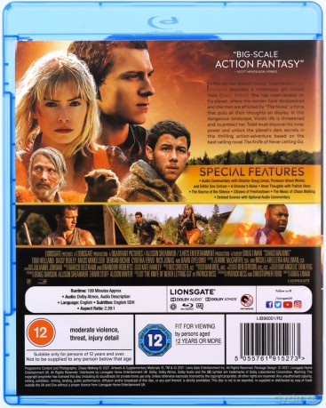 Chaos Walking (Ruchomy chaos) [Blu-Ray]