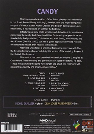 Chet Baker: Chet Backer Candy [DVD]