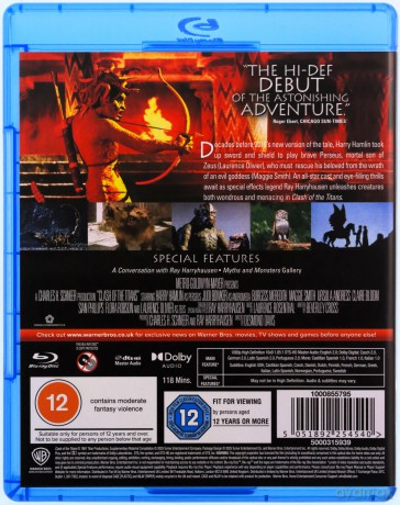 Clash Of The Titans (Zmierzch tytanów) [Blu-Ray]