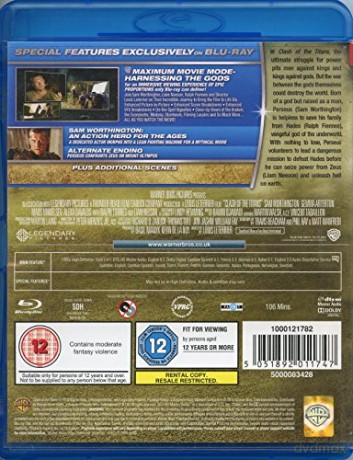 Clash Of The Titans Rental [DVD]