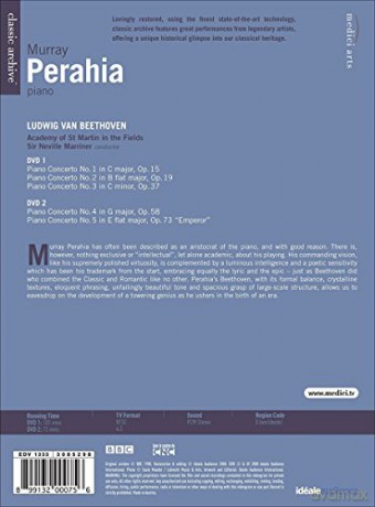 Murray Perahia: Classic Archive - Beethoven: The Complete Piano Concertos [DVD]