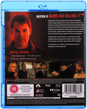 Dexter: Resurrection Season One (Dexter: Zmartwychwstanie) [3xBlu-Ray]