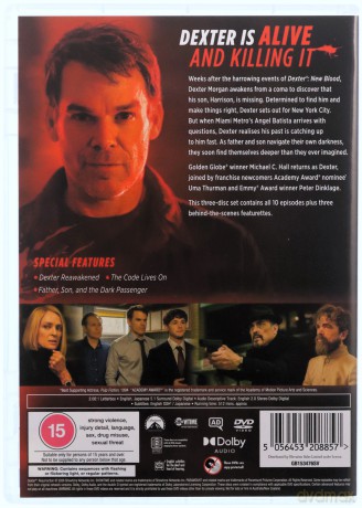 Dexter: Resurrection Season One (Dexter: Zmartwychwstanie) [3DVD]